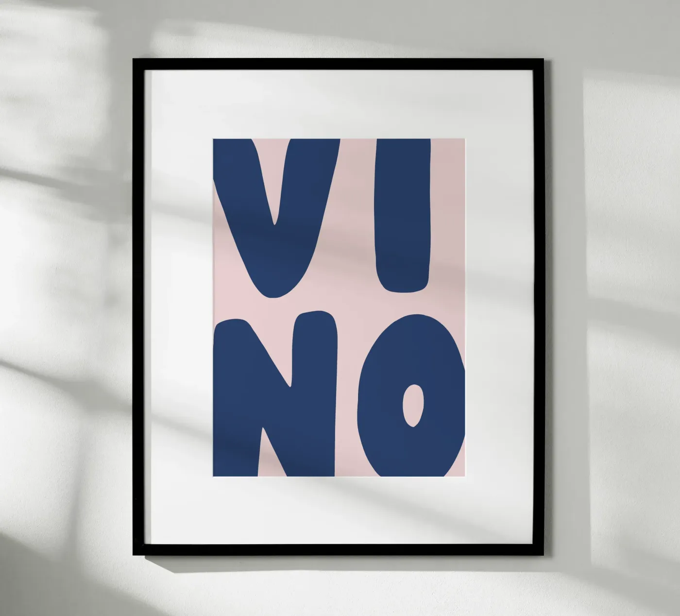 Vino Poster von we line studio - art