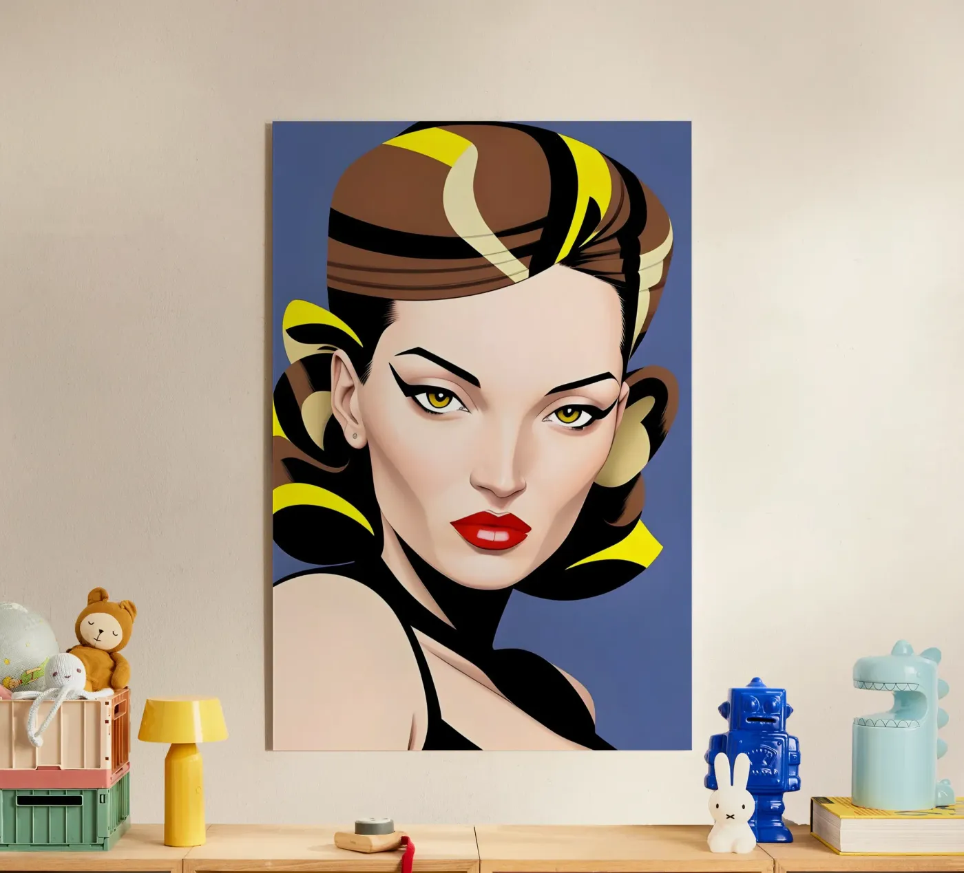 VOGUE DOPAMINE FASHION plexiglas de ART DECO