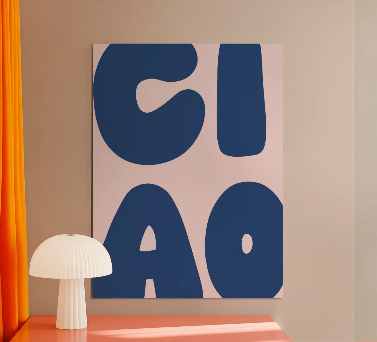 Ciao poster da we line studio - art