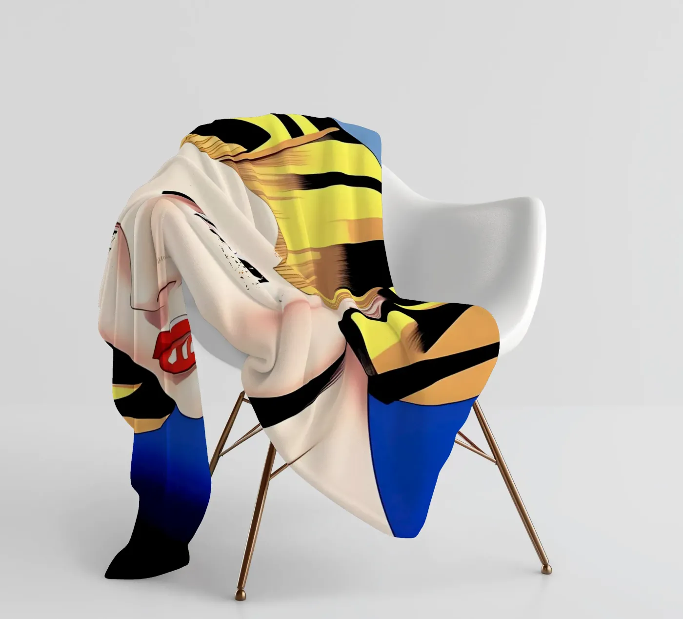 Modedesign Fleecedecke von ART DECO