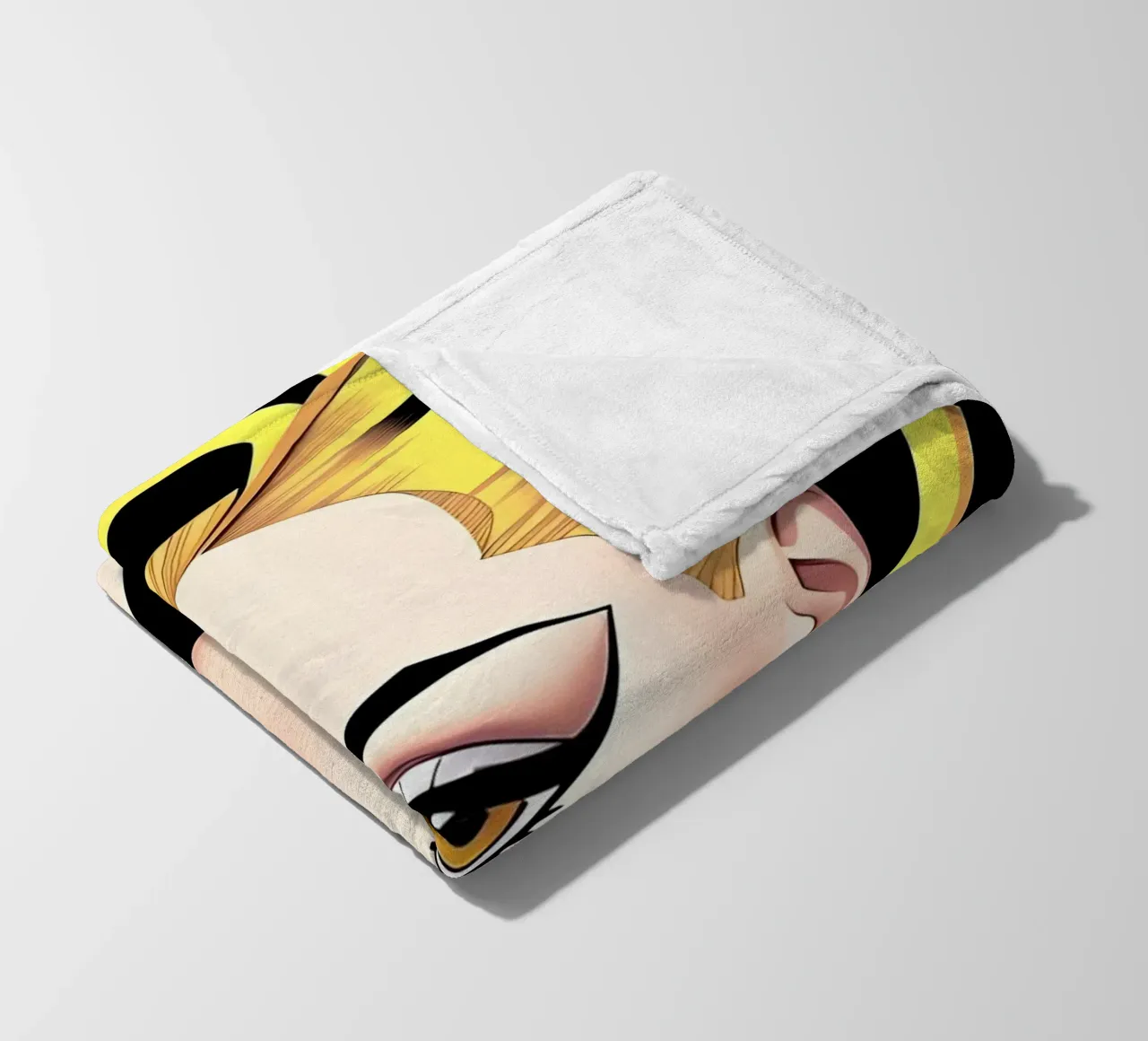 Dessin de mode plaid polaire de ART DECO