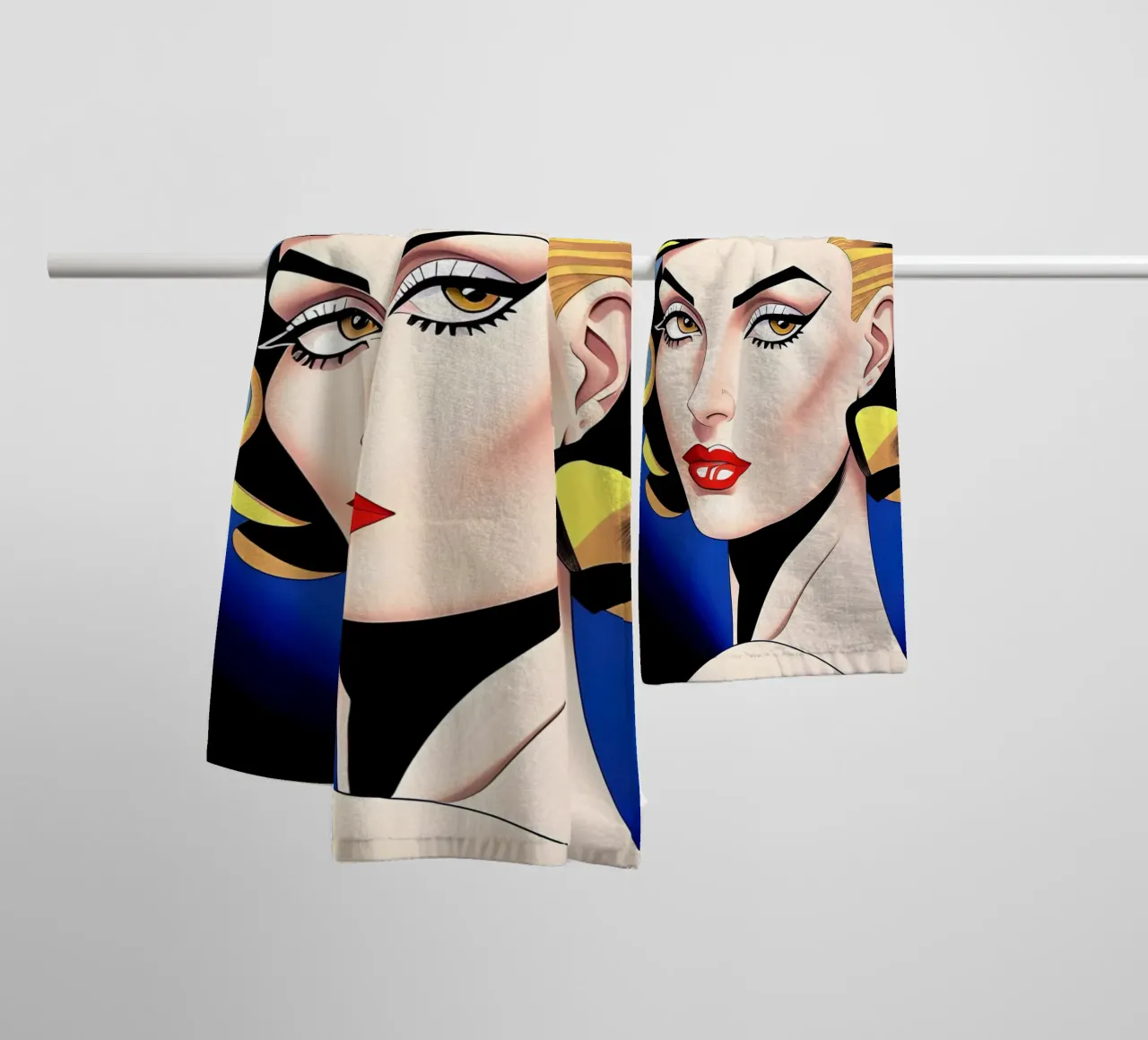 Modedesign Handtuch von ART DECO