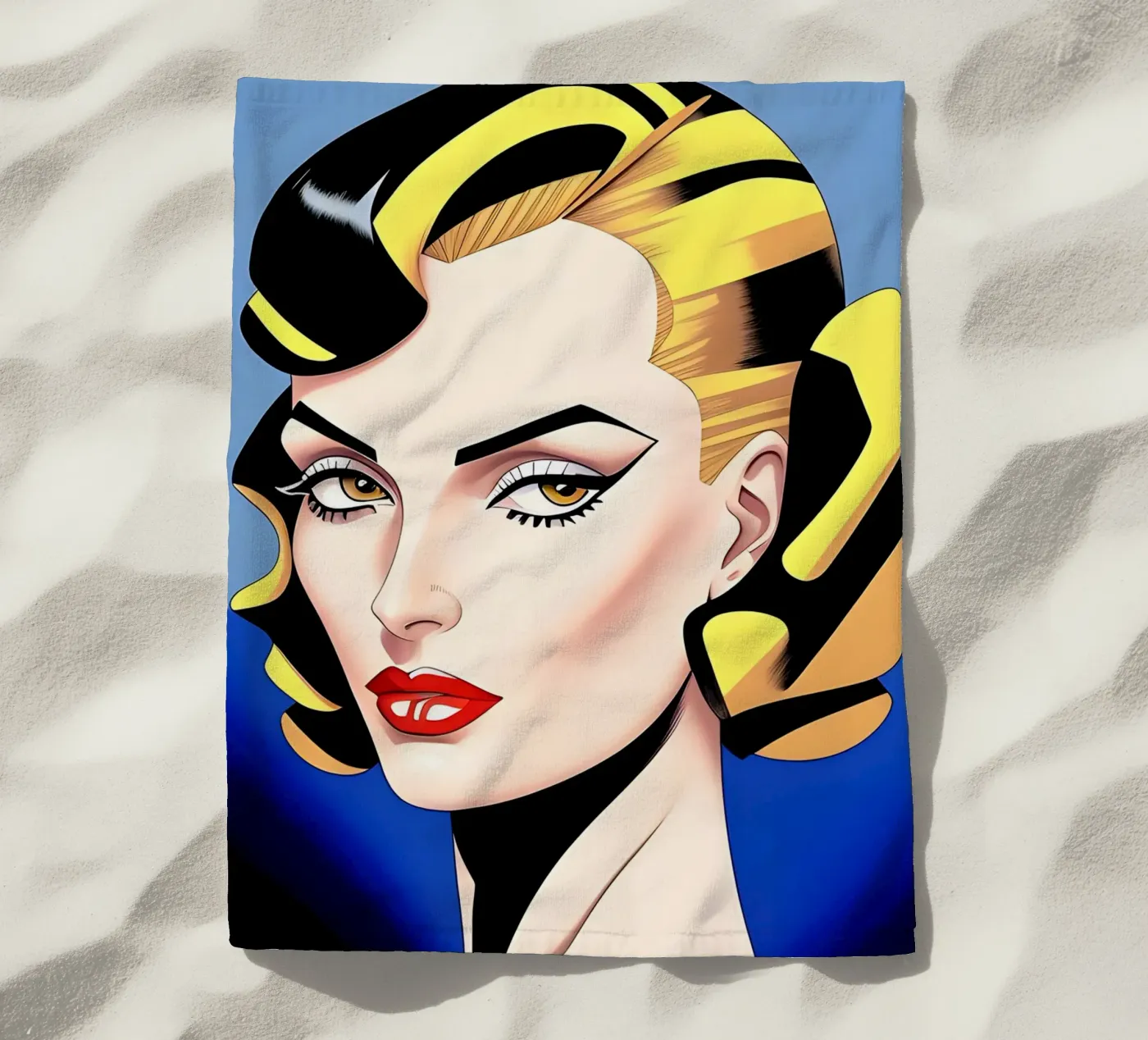 Design della moda telo mare da ART DECO