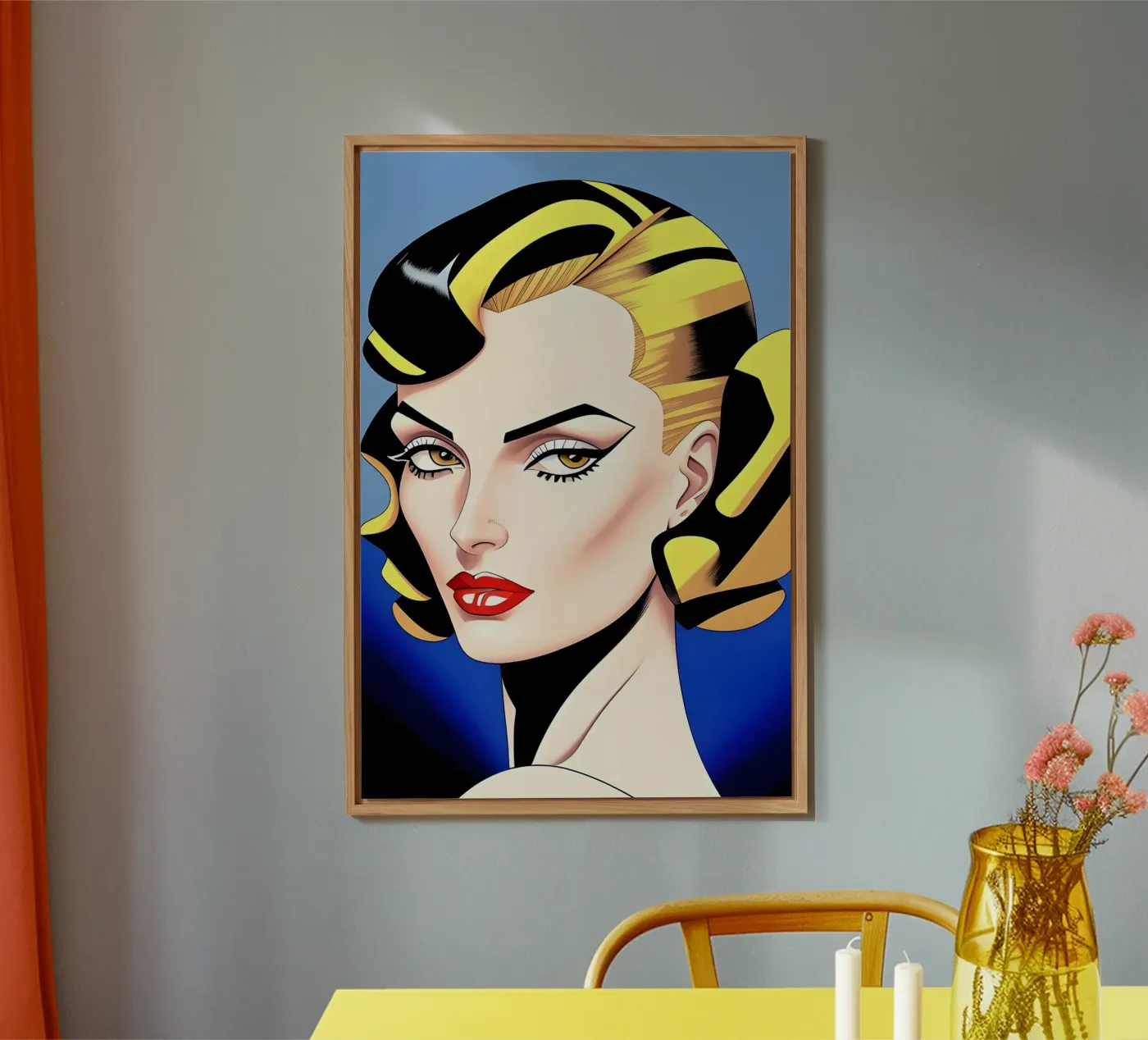 Modedesign Forex-Platte von ART DECO