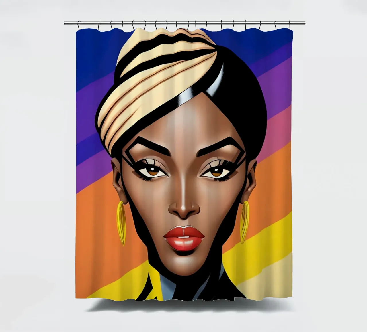 ART DECO DOPAMINE shower curtain by ART DECO