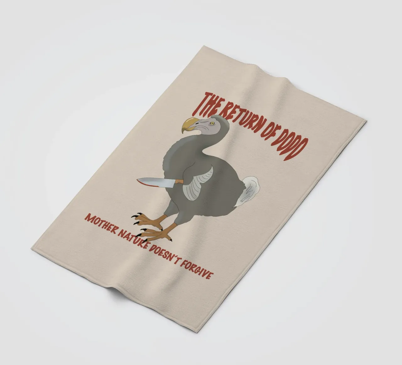 The return of Dodo fleece blanket by pronzo