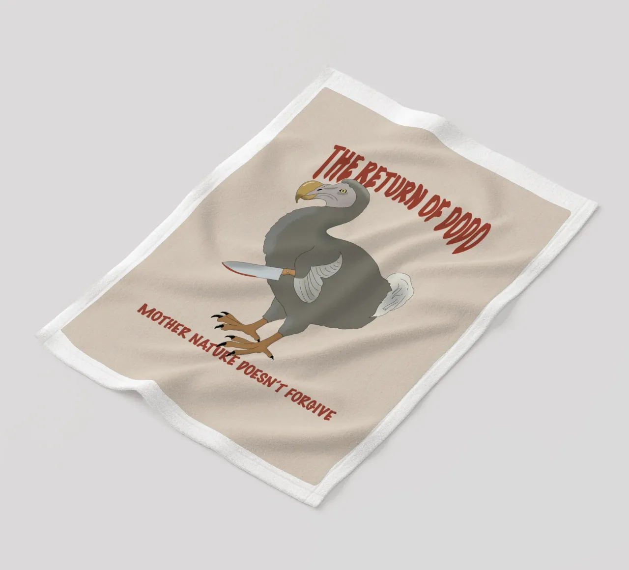 The return of Dodo fleece blanket by pronzo