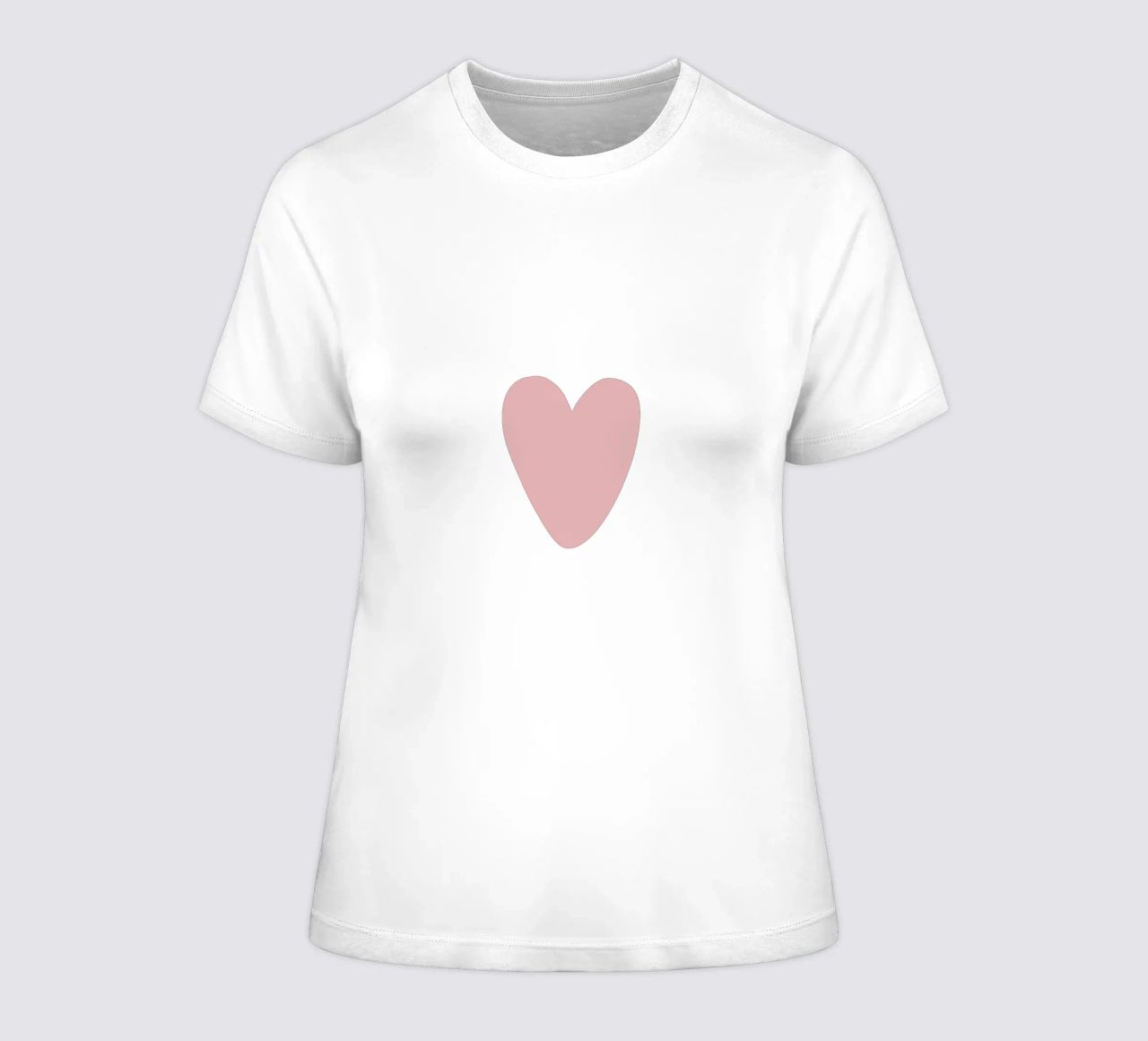 Your Heart dames t-shirt getailleerd van pv art