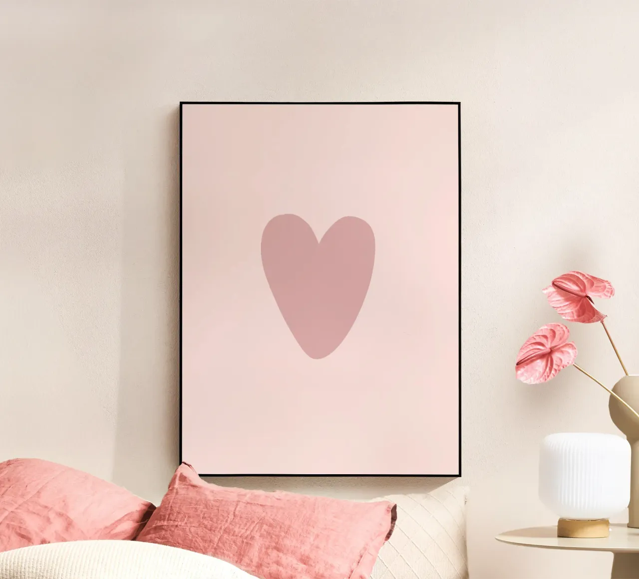 Your Heart acrylic glass by we line studio - art