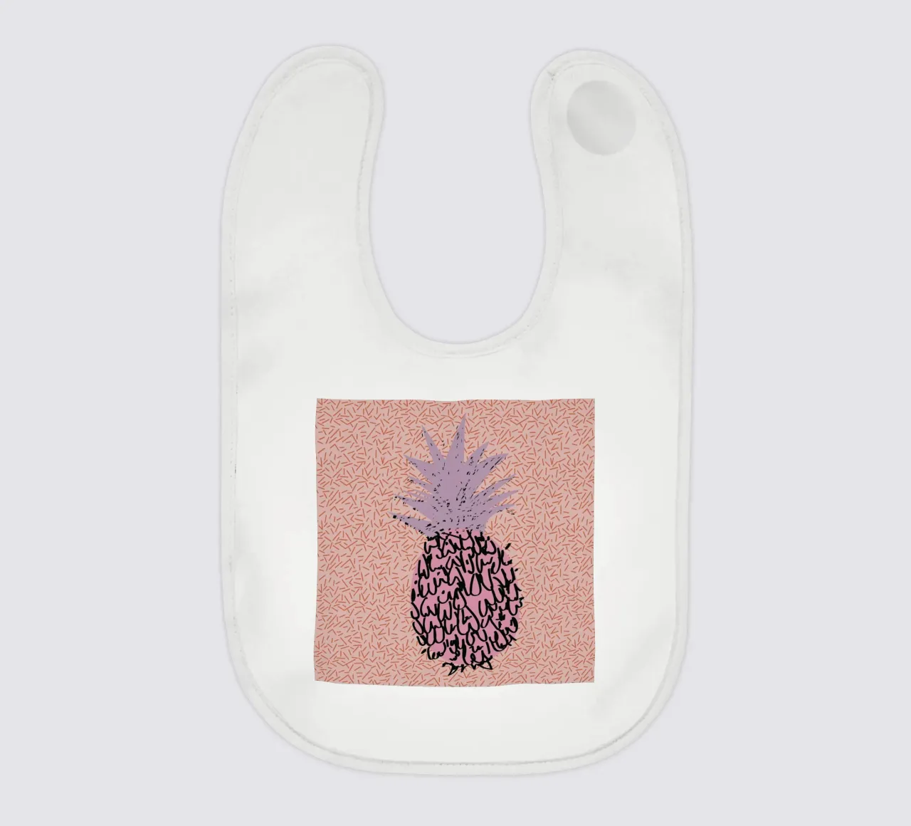 Memphis Pineapple bavaglino da Mariery Young