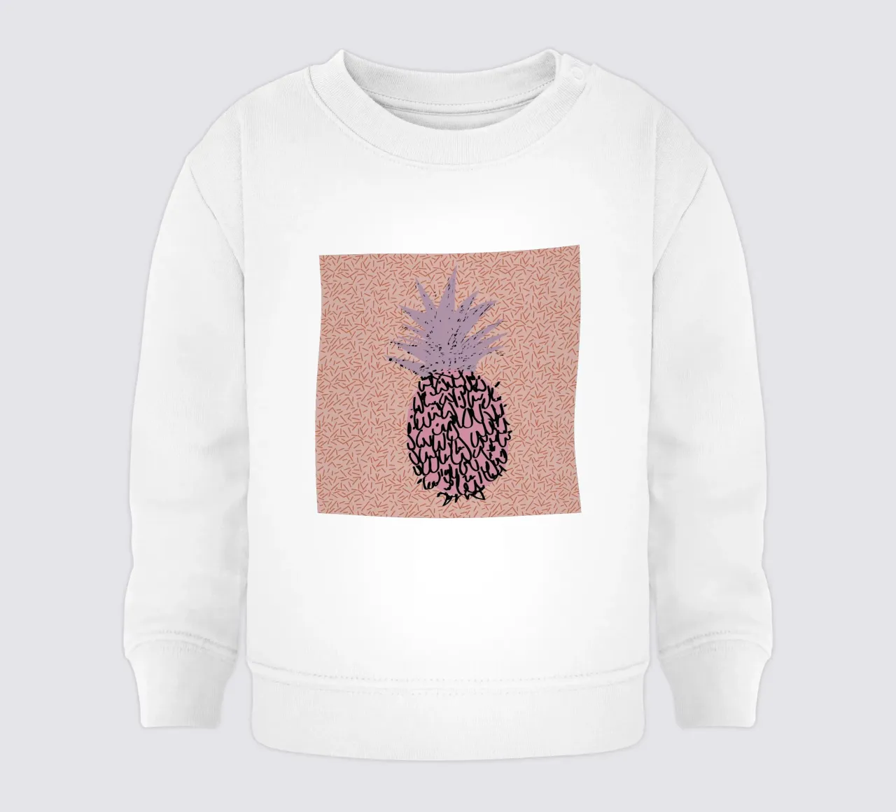 Memphis Pineapple felpa neonato da Mariery Young