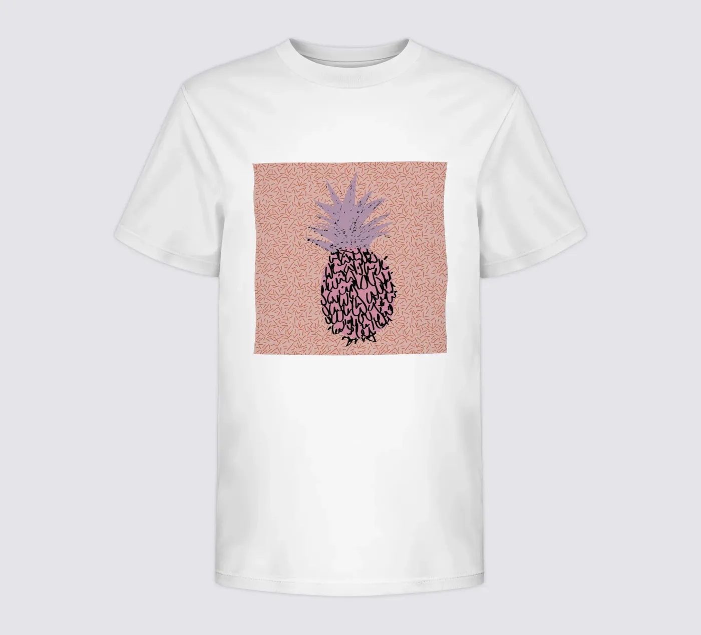 Memphis Pineapple t-shirt bambini da Mariery Young