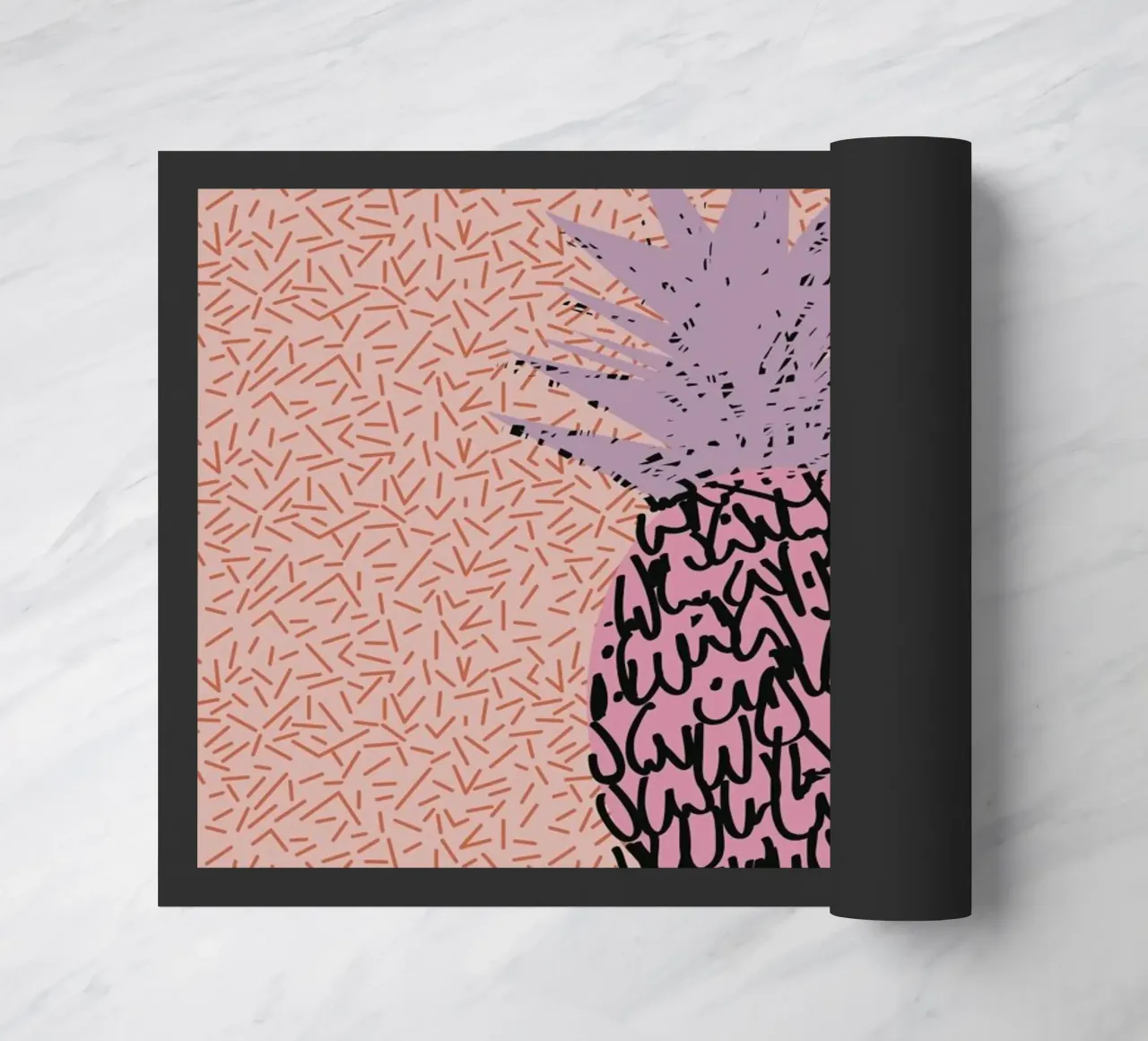 Memphis Pineapple zerbino da Mariery Young