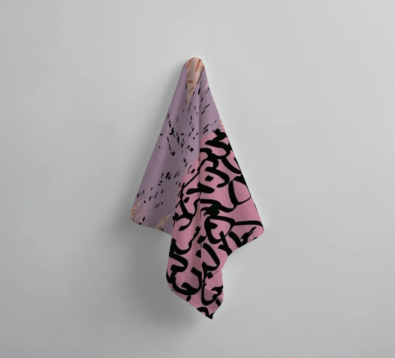Memphis Pineapple asciugamano da bagno da Mariery Young