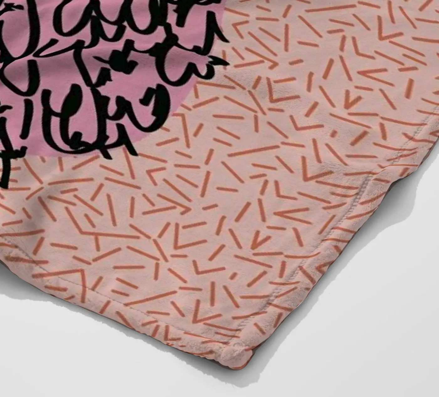 Memphis Pineapple fleecedeken van Mariery Young