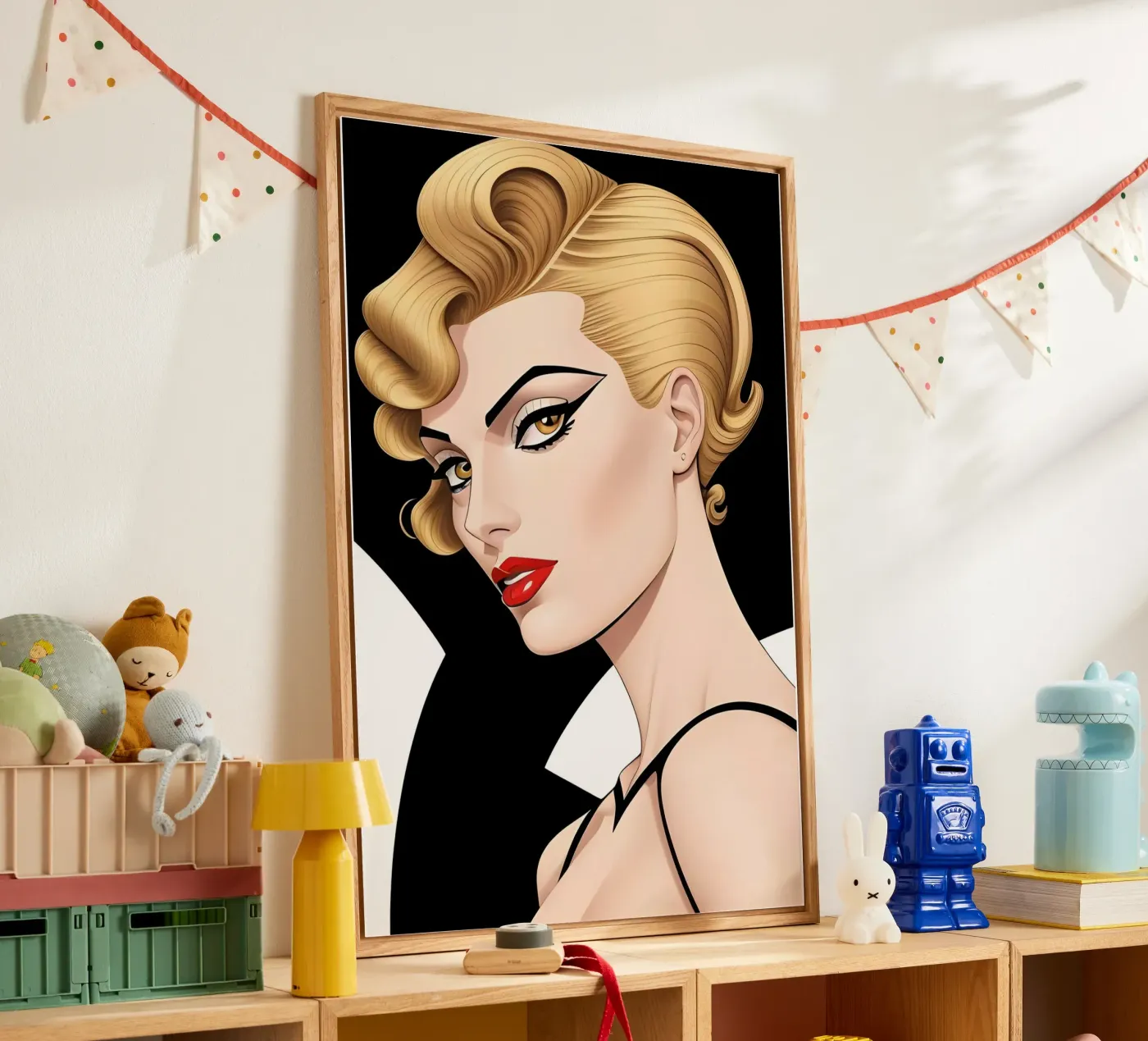 MODE VINTAGE plexiglas de ART DECO