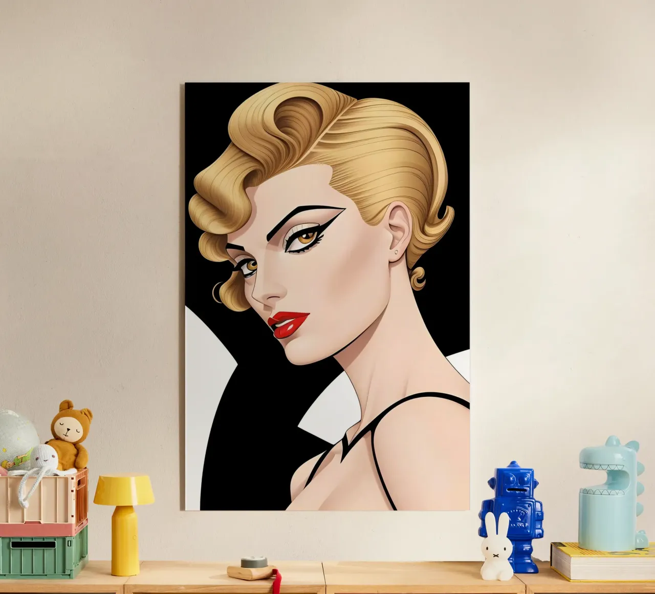 MODA VINTAGE plexiglass da ART DECO