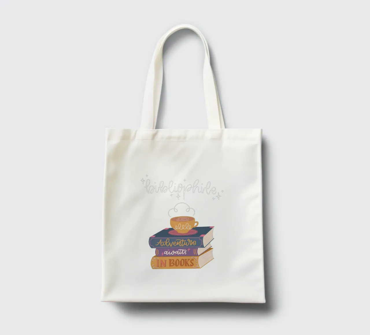 Bibliophile tote bag by Kiroiharu