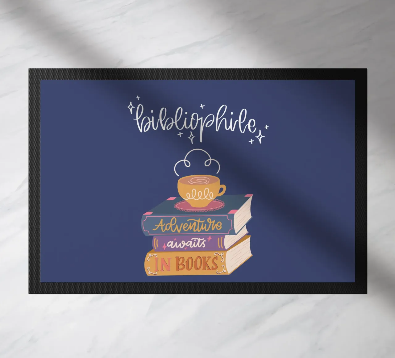 Bibliophile doormat by Kiroiharu