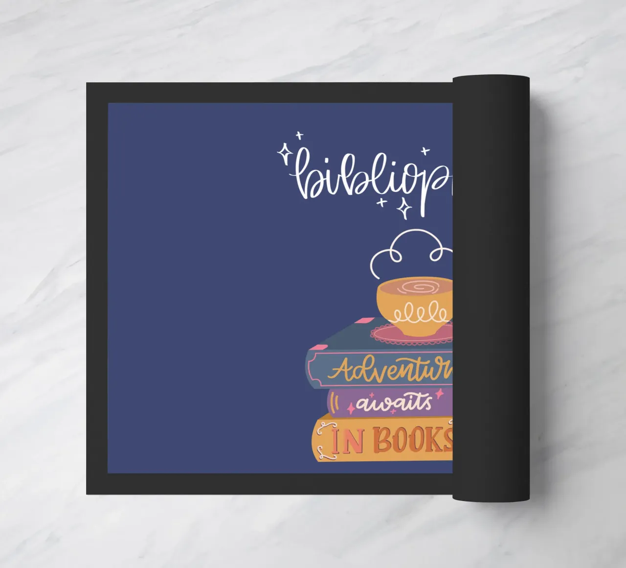 Bibliophile doormat by Kiroiharu