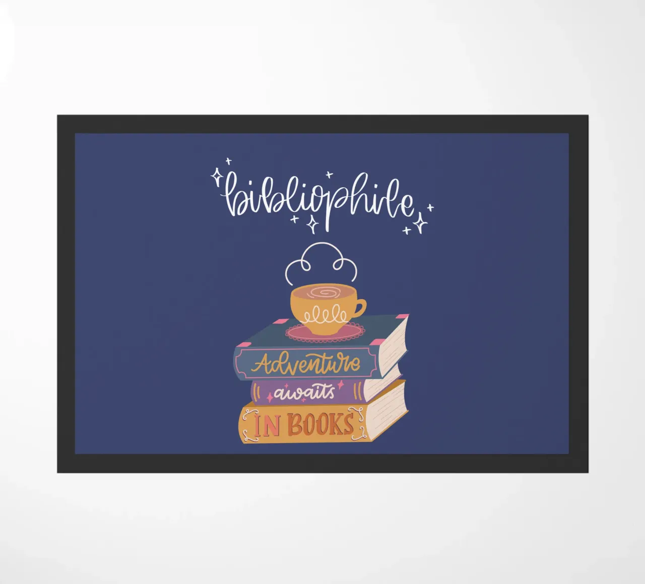 Bibliophile doormat by Kiroiharu