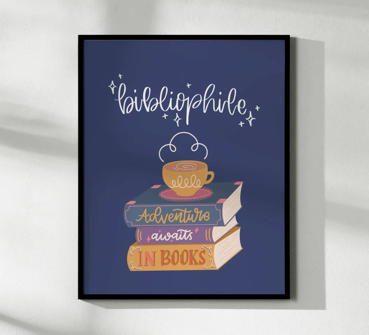 Bibliophile poster da Kiroiharu