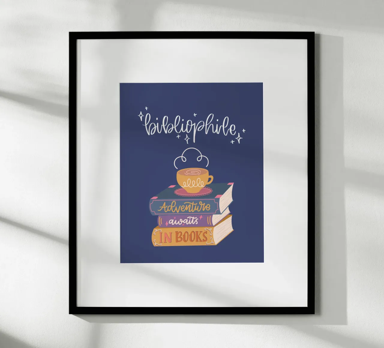 Bibliofiel poster van Kiroiharu