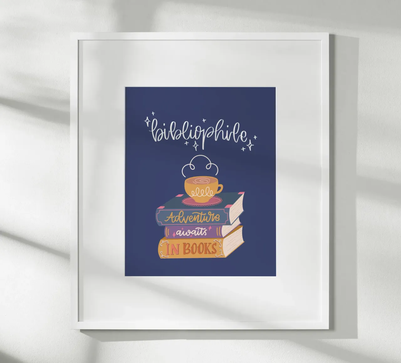 Bibliofiel poster van Kiroiharu