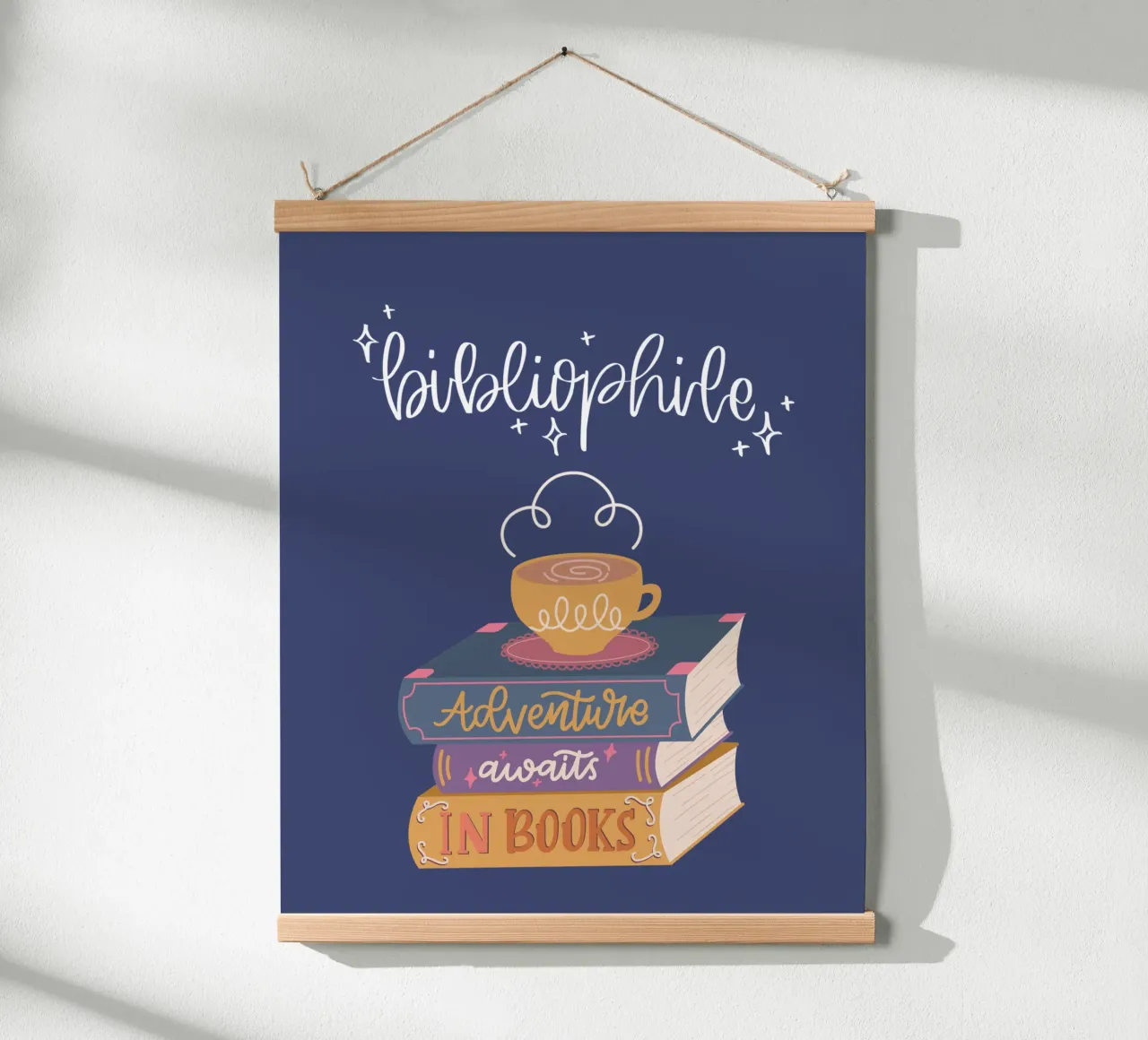 Bibliofiel poster van Kiroiharu