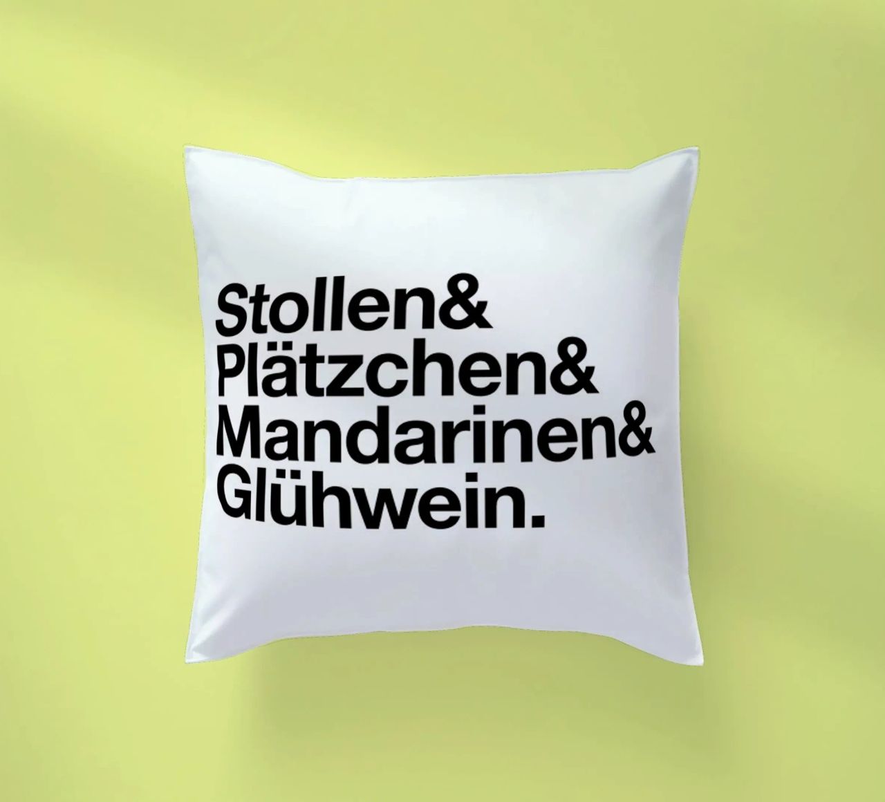 Stollen & Glühwein coussin de Studio One