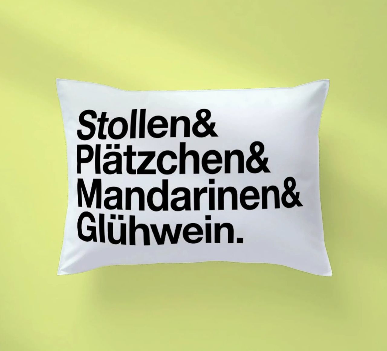 Stollen & Glühwein coussin de Studio One