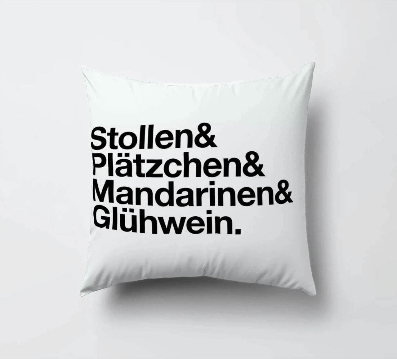 Stollen & Glühwein coussin de Studio One