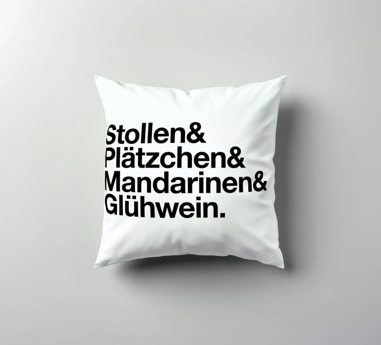 Stollen & Glühwein coussin de Studio One