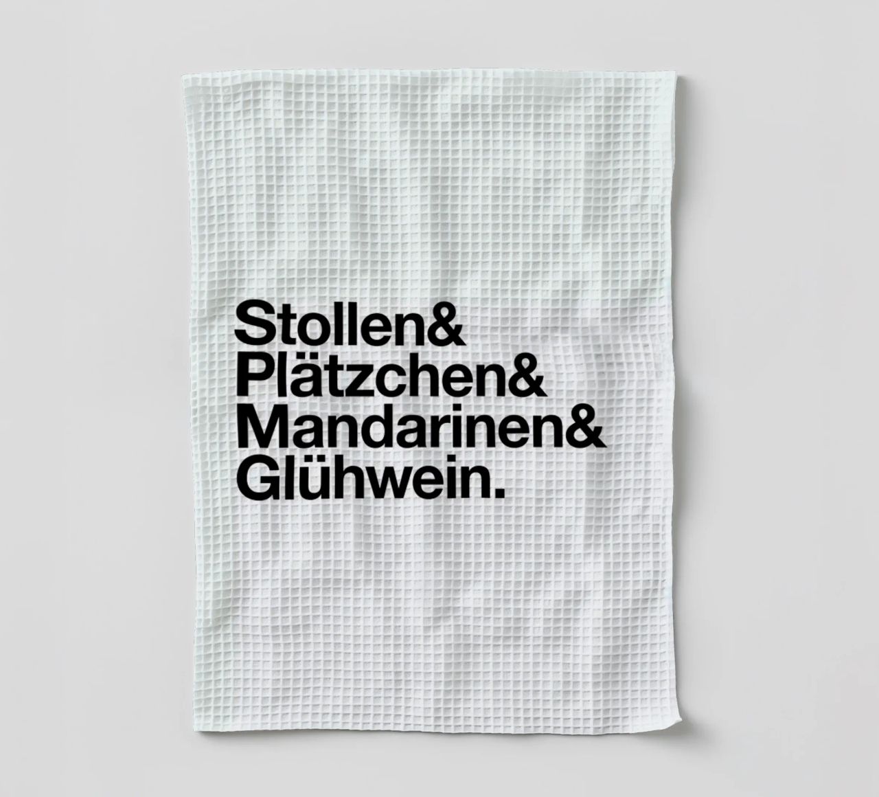 Stollen & Glühwein torchon de Studio One