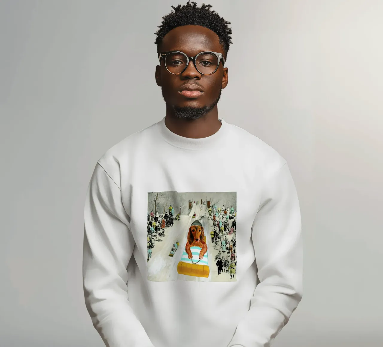 Snow day felpa da Ellen Weinstein