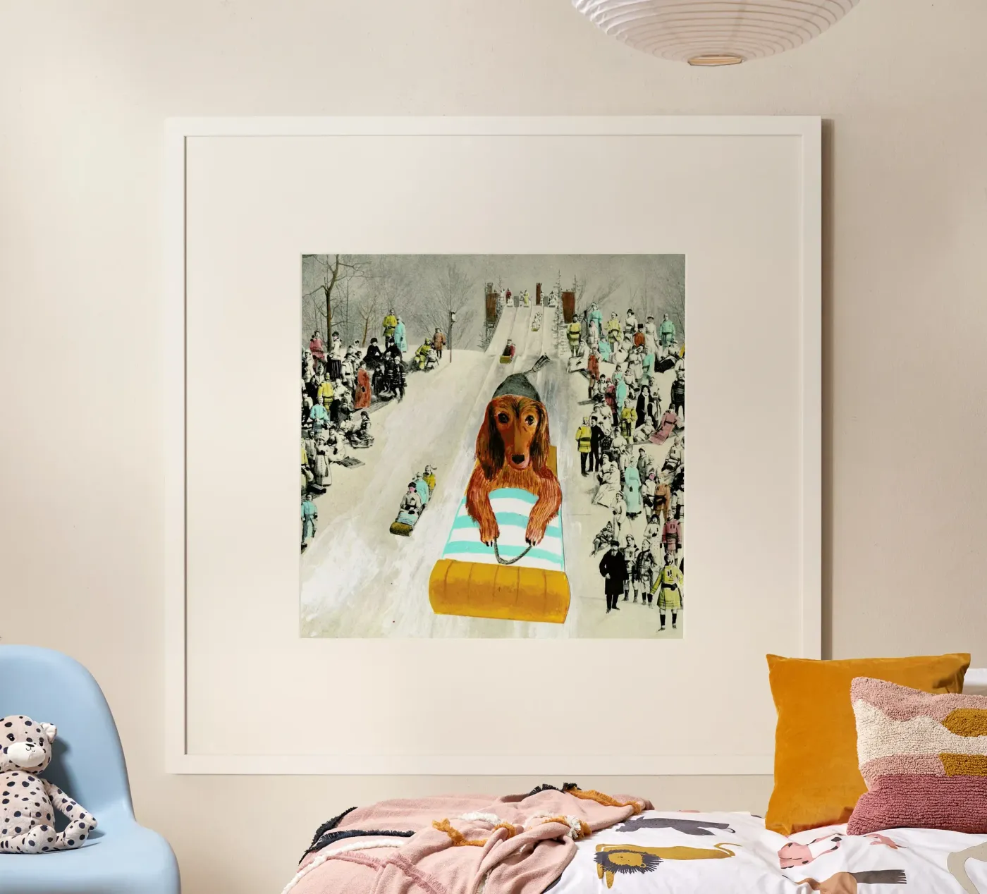Snow day poster da Ellen Weinstein