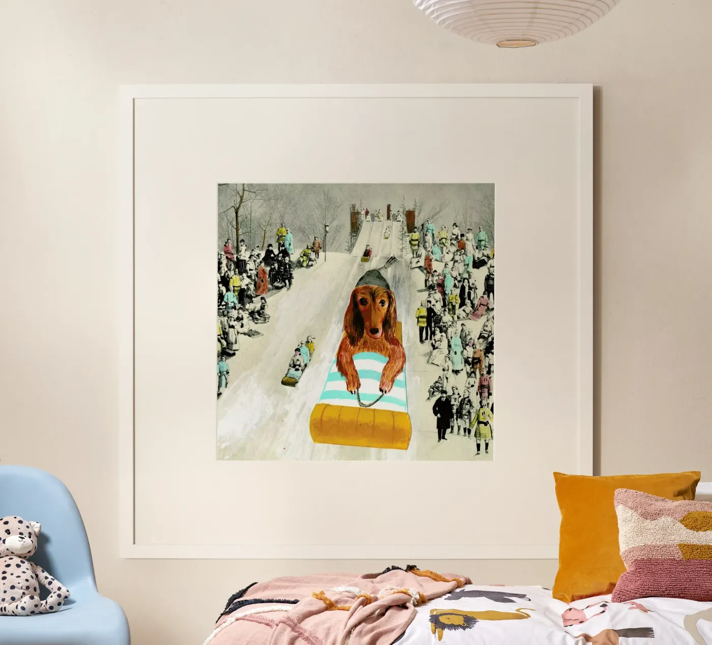 Snow day poster da Ellen Weinstein