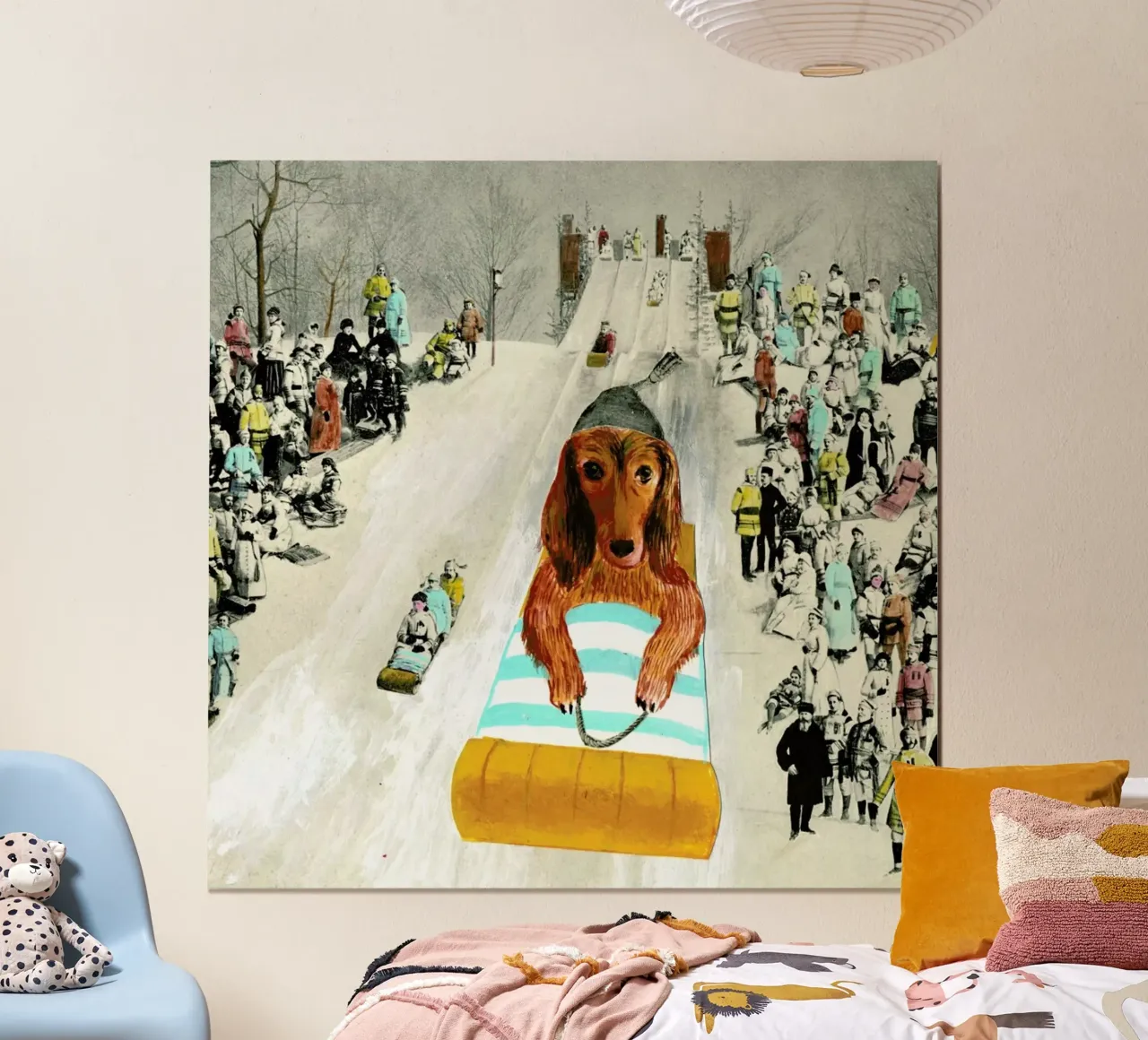 Snow day poster da Ellen Weinstein