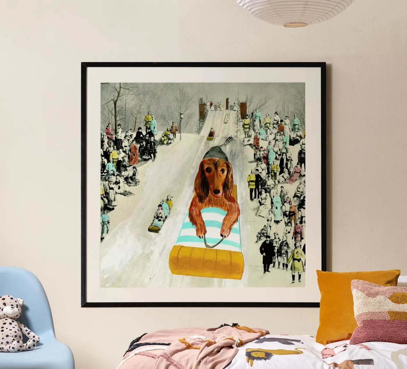 Snow day poster da Ellen Weinstein