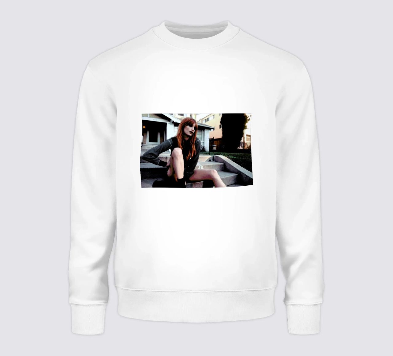 Amanda was here Sweatshirt von Aysha Banos