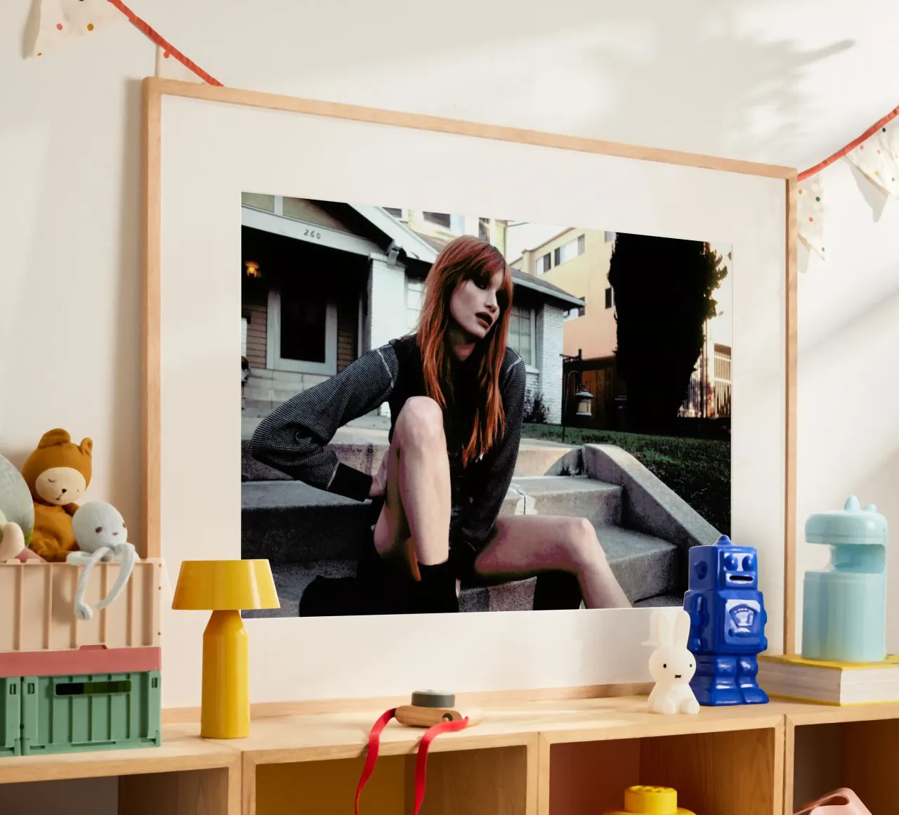 Amanda was here poster da Aysha Banos