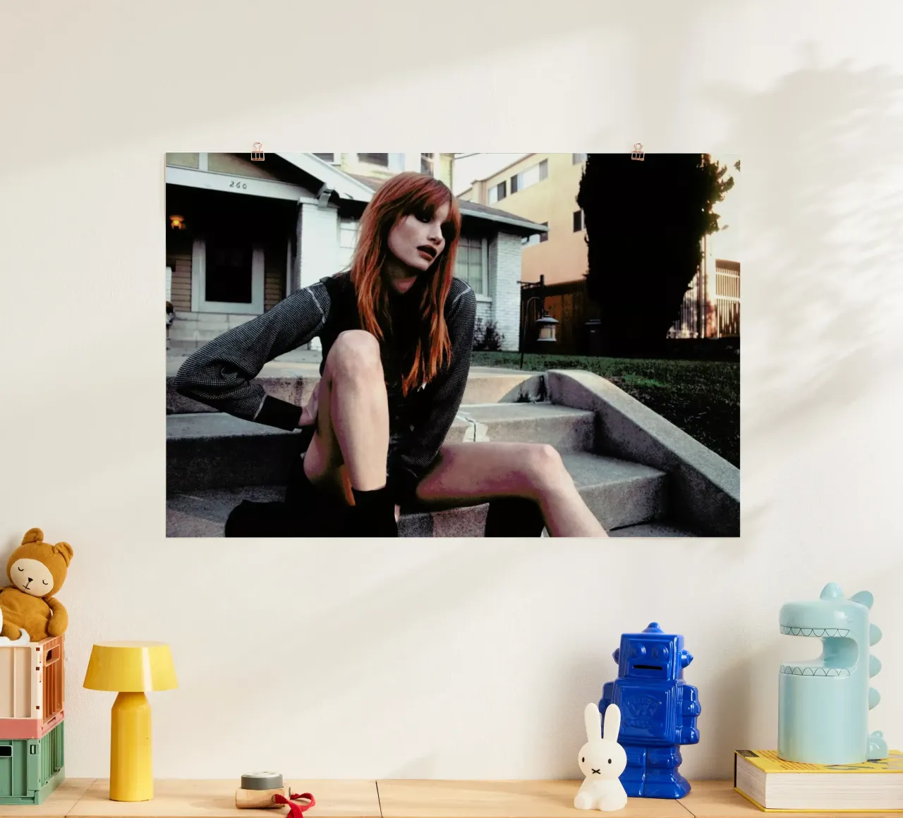 Amanda was here poster da Aysha Banos