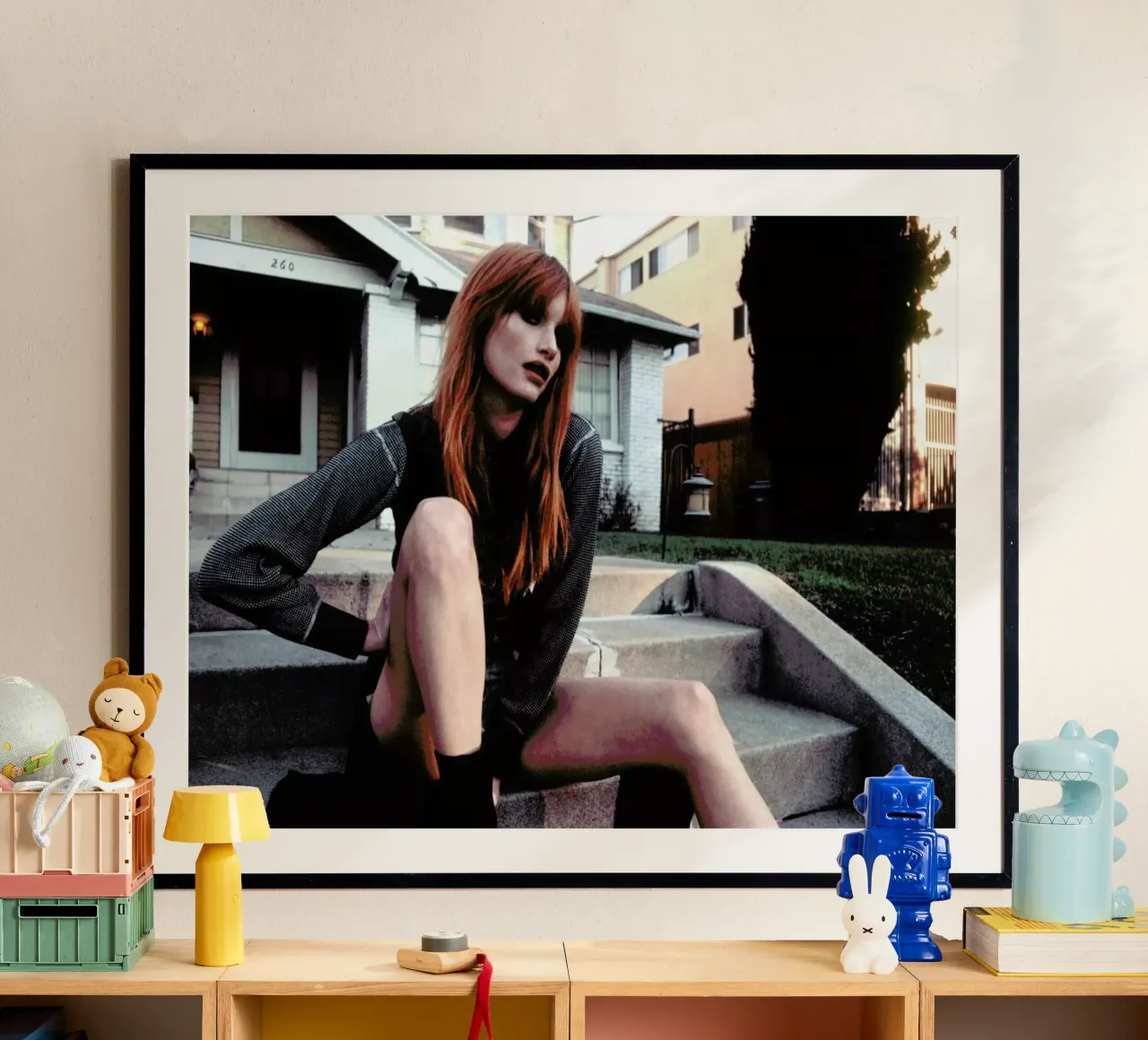 Amanda was here poster da Aysha Banos