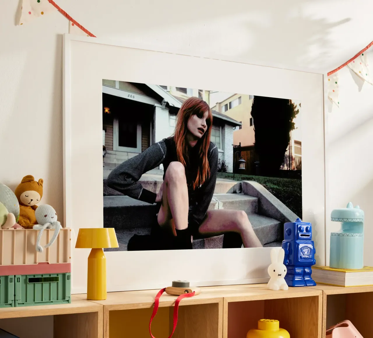 Amanda was here poster da Aysha Banos