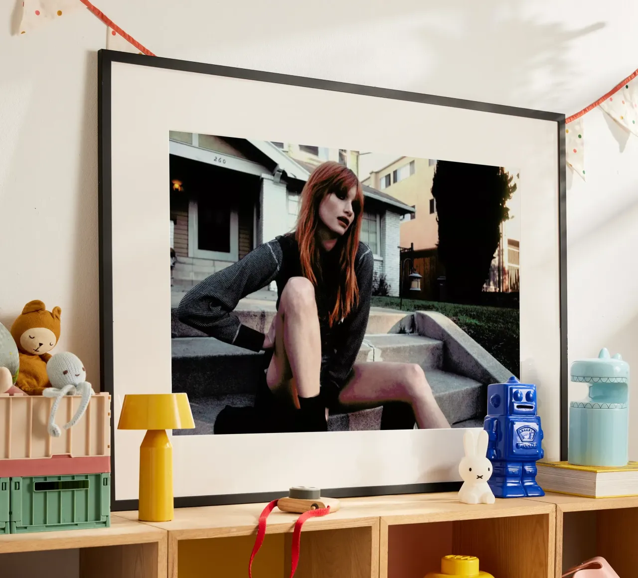 Amanda was here poster da Aysha Banos