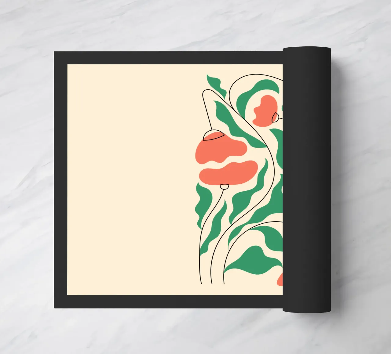 Papaveri in fiore zerbino da Kiroiharu