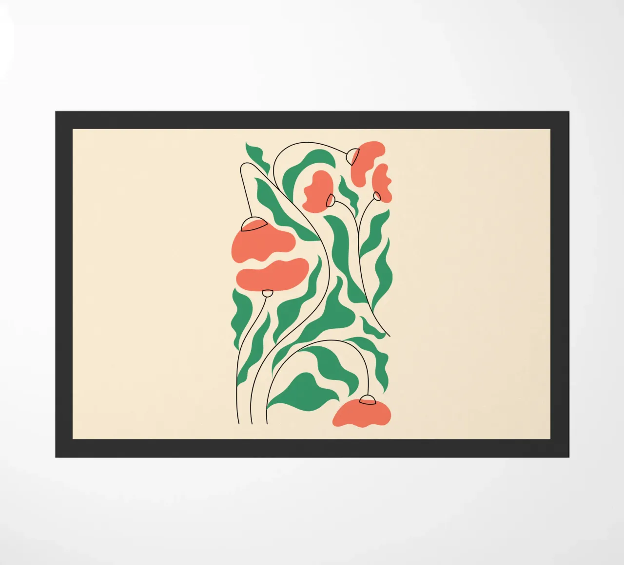 Papaveri in fiore zerbino da Kiroiharu