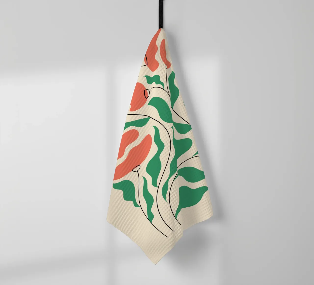 Papaveri in fiore canovaccio da cucina da Kiroiharu