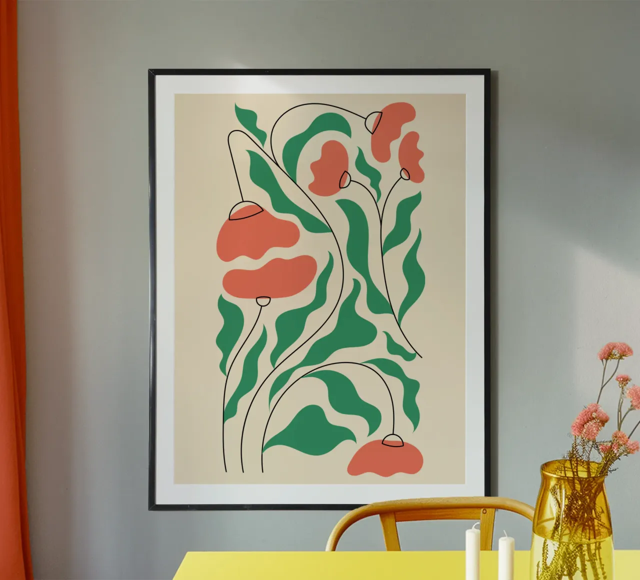 Papaveri in fiore carta hahnemühle da Kiroiharu