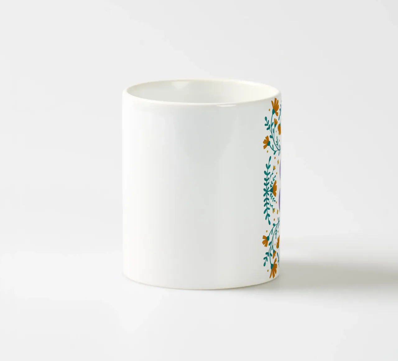 Serie mistica - Serpente viola tazza in ceramica da Wackapacka